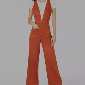Dollhouse Overalls Wide Leg